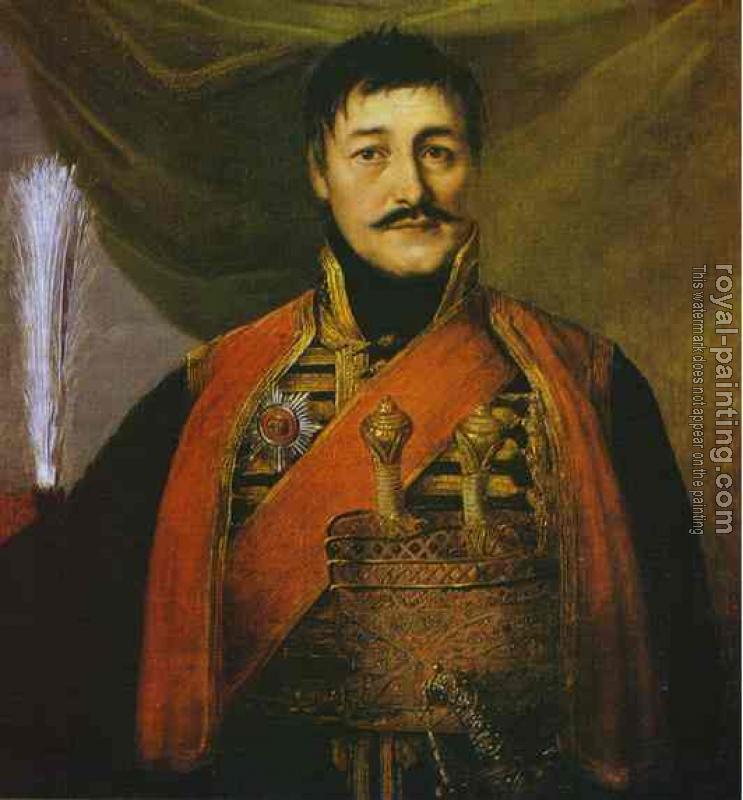Vladimir Borovikovsky : Portrait of Karadjordge